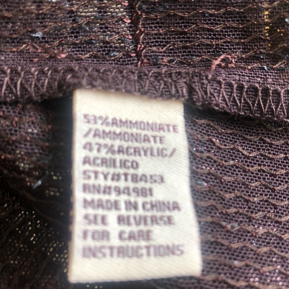 Sequin Racer Back Tank Top - Picture 4 of 6